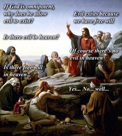 no free will in heaven
